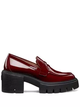 Stuart Weitzman 60-миллиметровые туфли Soho, красный