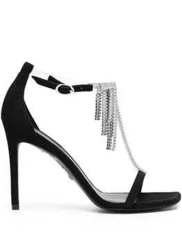 Stuart Weitzman босоножки Nudistcurve Superglam 100, черный