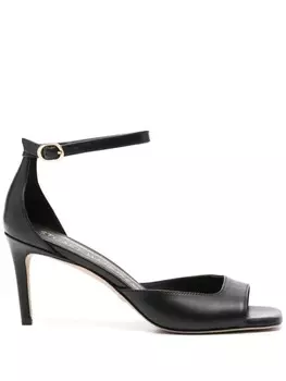 Stuart Weitzman босоножки Nudistia 75, черный