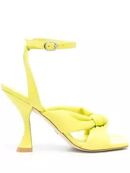 Stuart Weitzman босоножки Playa 100, зеленый