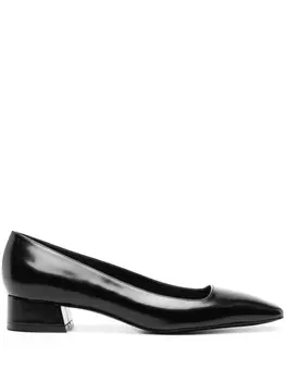 Stuart Weitzman кожаные туфли, черный