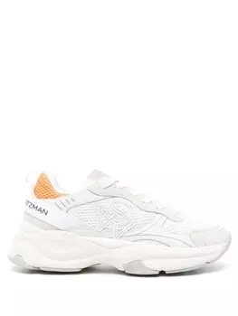 Stuart Weitzman кроссовки SW со вставками, белый