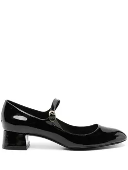 Stuart Weitzman лакированные туфли Vivienne 35, черный