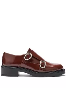 Stuart Weitzman мокасины Leighton, коричневый