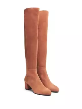 Stuart Weitzman сапоги Юлиана 60мм 5050, коричневый