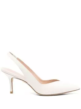 Stuart Weitzman туфли Eva 75, нейтральный цвет