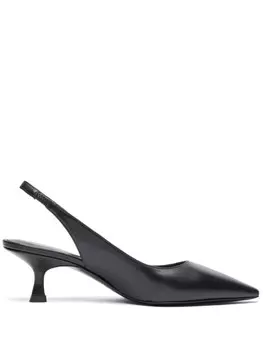 Stuart Weitzman туфли-лодочки Naomi 35 мм из кожи, черный