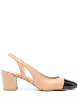 Stuart Weitzman туфли Sleek 50, нейтральный цвет