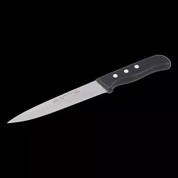 STUBAI высококачественный кухонный нож с центральным острием | 160 мм | Поварской нож «Тироль» из нержавеющей стали для нарезки мяса, овощей, фруктов и продуктов питания, нержавеющий, можно мыть в посудомоечной машине