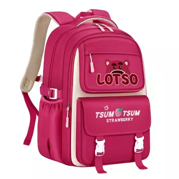 Студенческие рюкзаки серии Strawberry Bear Disney, ST80286 Pink