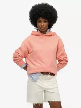 Студийная толстовка с капюшоном Superdry, цвет Peach Amber Pink