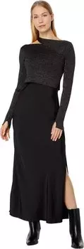 Студийное платье AllSaints, черный