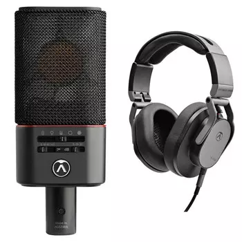 Студийный комплект Austrian Audio OC818 с Многодиапазонным Конденсаторным микрофоном с большой диафрагмой (черный)