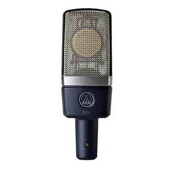 Студийный конденсаторный микрофон AKG C214 Large Diaphragm Cardioid Condenser Microphone