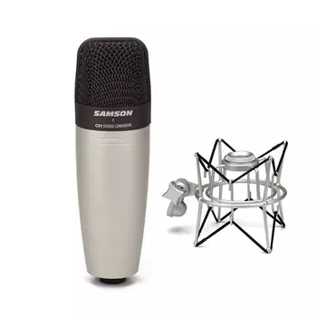 Студийный конденсаторный микрофон Samson C01 Large Diaphragm Cardioid Condenser Microphone