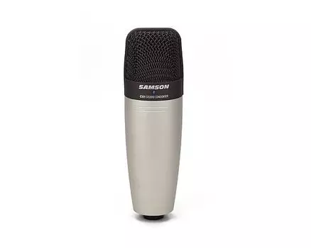Студийный конденсаторный микрофон Samson C01 Large Diaphragm Cardioid Condenser Microphone