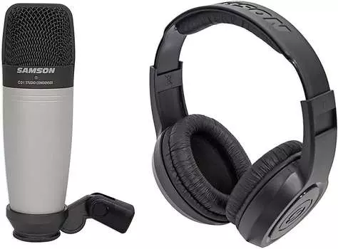 Студийный конденсаторный микрофон Samson C01 Large Diaphragm Cardioid Condenser Microphone