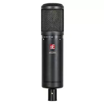 Студийный конденсаторный микрофон sE Electronics sE2200 Large Diaphragm Cardioid Condenser Microphone