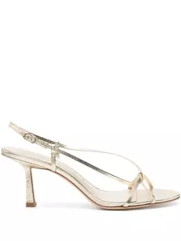 Studio Amelia босоножки с перекрестными ремешками, золотистый