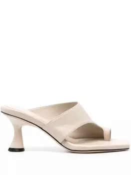 Studio Amelia мюли Ida 70, нейтральный цвет