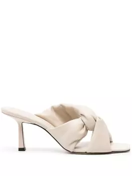 Studio Amelia мюли Pillow Loop 70, нейтральный цвет