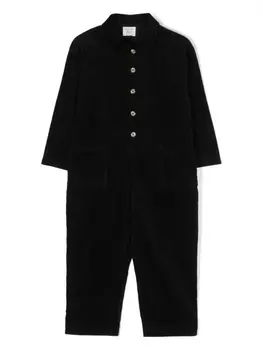 Studio Clay комбинезон Saturday на пуговицах, черный