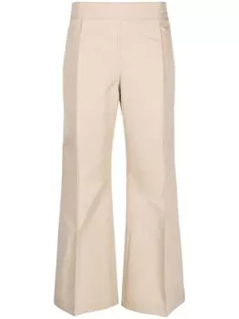 Studio Nicholson брюки Acapulco прямого кроя, нейтральный цвет