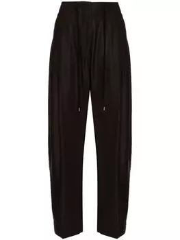 Studio Nicholson брюки Левен, коричневый