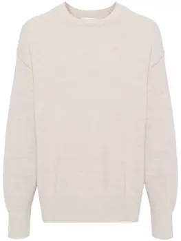 Studio Nicholson джемпер Corde с круглым вырезом, нейтральный цвет