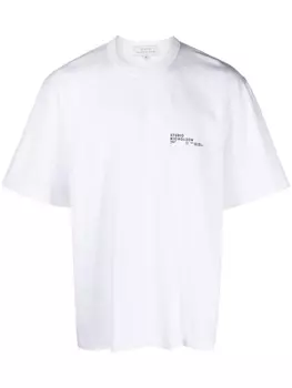 Studio Nicholson футболка Module, белый