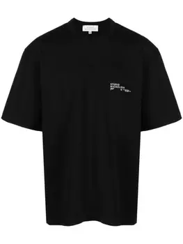 Studio Nicholson футболка Module, черный