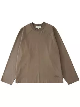 Studio Nicholson футболка Platt, коричневый