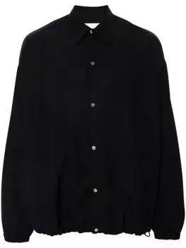 Studio Nicholson шерстяной бомбер, синий