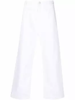 Studio Nicholson широкие джинсы, белый
