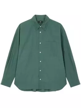 STUDIO TOMBOY хлопковая рубашка с длинными рукавами, серый