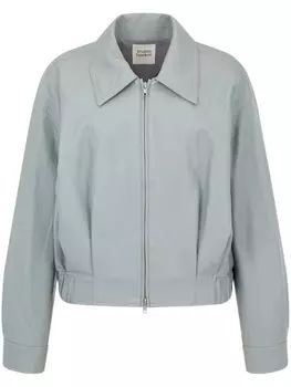 STUDIO TOMBOY куртка-блузон из искусственной кожи, синий