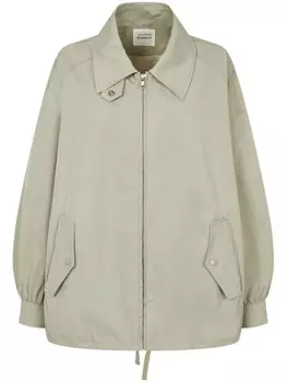 STUDIO TOMBOY куртка свободного кроя на молнии, нейтральный цвет
