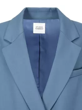 STUDIO TOMBOY однобортный пиджак, синий