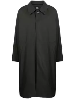 Studio Tomboy плащ в ломаную клетку, нейтральный цвет