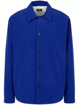 STUDIO TOMBOY утепленная куртка-рубашка, синий