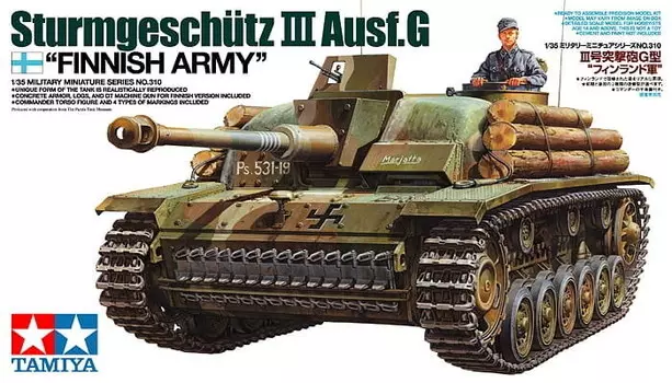Stug Iii Ausf.G Финская армия 1:35 Tamiya 35310