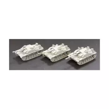 СтюГ III G, WWII Command Decision Miniatures - Germany - Artillery, AA's, AFV's, & AT's (15mm) (Old Glory)