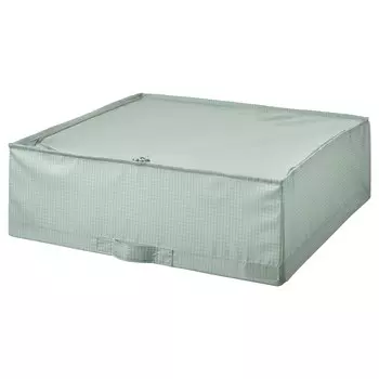 STUK СТУК Сумка для хранения, светлый серо-зеленый, 55x51x18 см IKEA