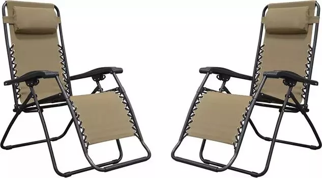 Стул Caravan Sports Infinity Zero Gravity (2 шт.), белый