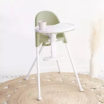 Стульчик для кормления 3 в 1 Funny Supply Cute Folding, зеленый
