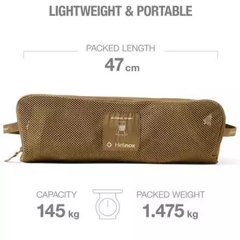 Стул для лагеря заката Helinox, цвет Coyote Tan