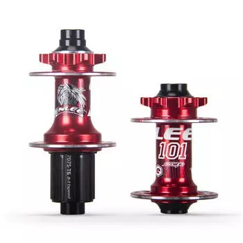 Ступица для горного велосипеда SHENGXIN, 4 подшипника, герметичные аксессуары для подшипников, красная белая этикетка (быстросъемная версия)