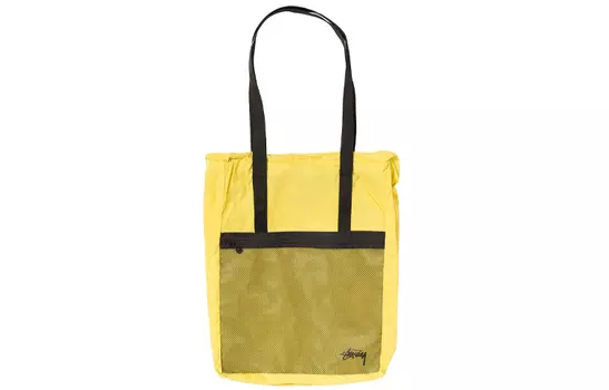 Stussy Нейлоновая сумка унисекс желто-золотистого цвета