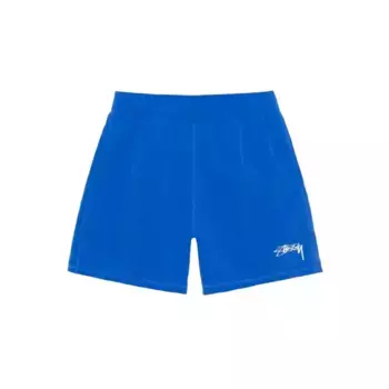 Stussy Повседневные шорты унисекс синего цвета Nike, синий