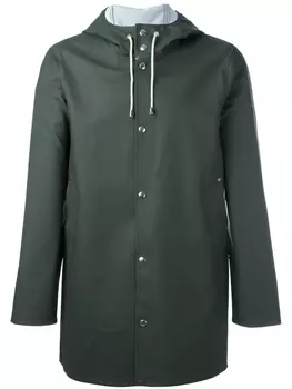 Stutterheim плащ с капюшоном, зеленый